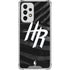 NBA Houston Rockets Black Animal Print Galaxy A33 5G Clear Case