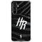 NBA Houston Rockets Black Animal Print Galaxy A54 5G Clear Case