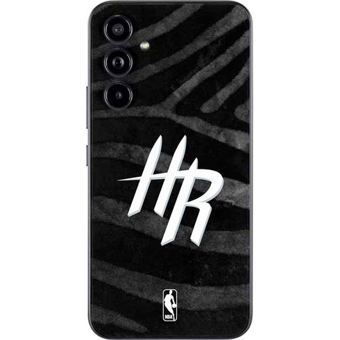 NBA Houston Rockets Black Animal Print Galaxy A54 5G Skin