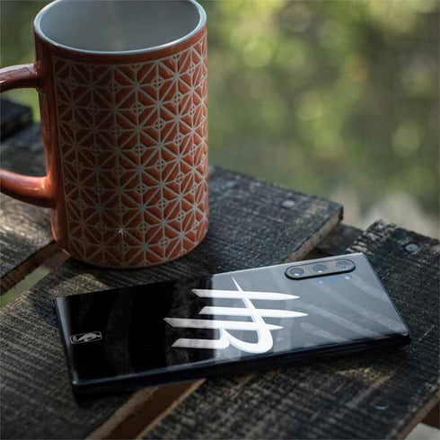 NBA Houston Rockets Black Animal Print Galaxy Note 10 Plus Skin