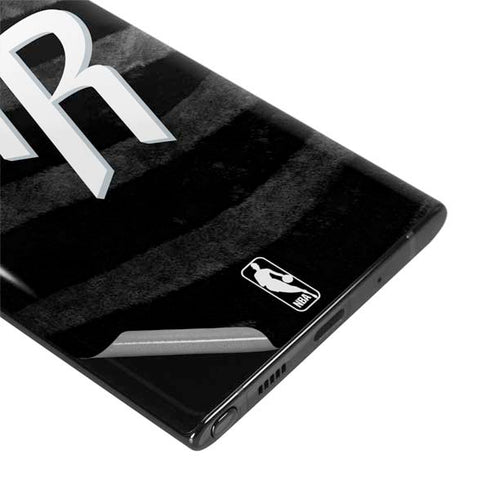 NBA Houston Rockets Black Animal Print Galaxy Note 10 Skin