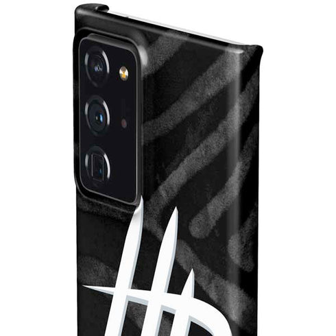 NBA Houston Rockets Black Animal Print Galaxy Note20 Ultra 5G Lite Case