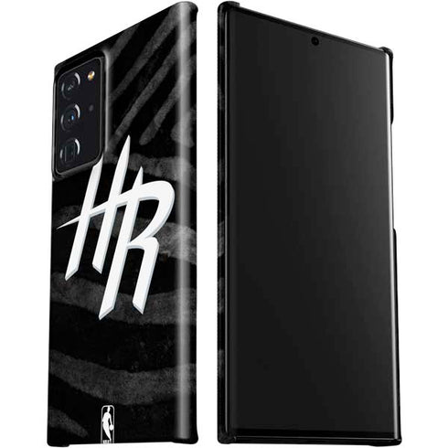 NBA Houston Rockets Black Animal Print Galaxy Note20 Ultra 5G Lite Case