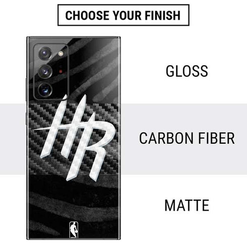 NBA Houston Rockets Black Animal Print Galaxy Note20 Ultra 5G Skin