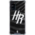 NBA Houston Rockets Black Animal Print Galaxy S20 FE Clear Case