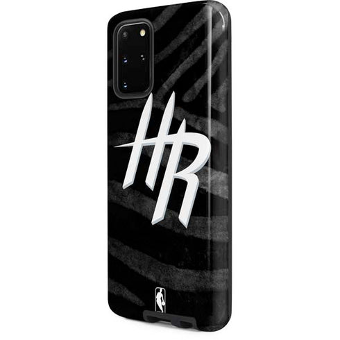 NBA Houston Rockets Black Animal Print Galaxy S20 Plus Pro Case