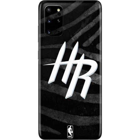 NBA Houston Rockets Black Animal Print Galaxy S20 Plus Skin