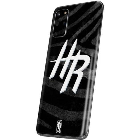 NBA Houston Rockets Black Animal Print Galaxy S20 Plus Skin