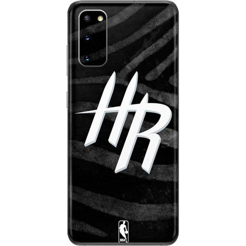 NBA Houston Rockets Black Animal Print Galaxy S20 Skin