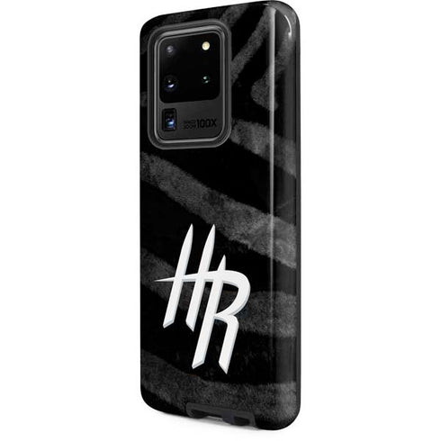 NBA Houston Rockets Black Animal Print Galaxy S20 Ultra 5G Pro Case