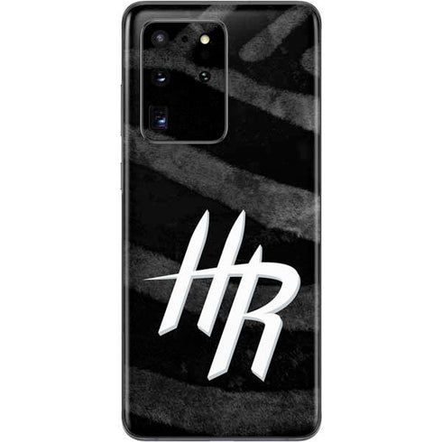 NBA Houston Rockets Black Animal Print Galaxy S20 Ultra 5G Skin
