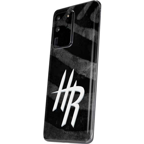 NBA Houston Rockets Black Animal Print Galaxy S20 Ultra 5G Skin