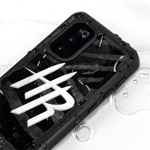 NBA Houston Rockets Black Animal Print Galaxy S20 Waterproof Case