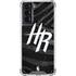 NBA Houston Rockets Black Animal Print Galaxy S21 5G Clear Case