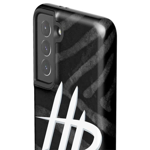 NBA Houston Rockets Black Animal Print Galaxy S21 5G Pro Case