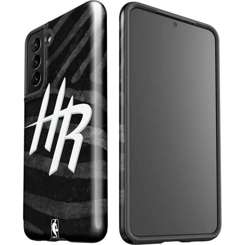 NBA Houston Rockets Black Animal Print Galaxy S21 5G Pro Case