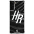NBA Houston Rockets Black Animal Print Galaxy S21 FE Clear Case