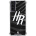 NBA Houston Rockets Black Animal Print Galaxy S22 Clear Case