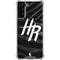 NBA Houston Rockets Black Animal Print Galaxy S22 Plus Clear Case