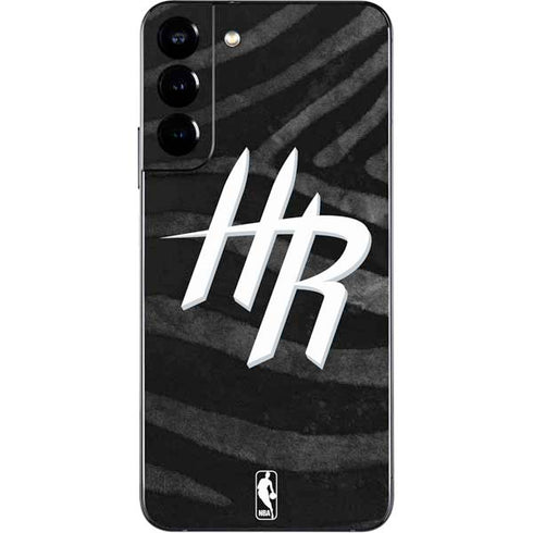 NBA Houston Rockets Black Animal Print Galaxy S22 Plus Skin
