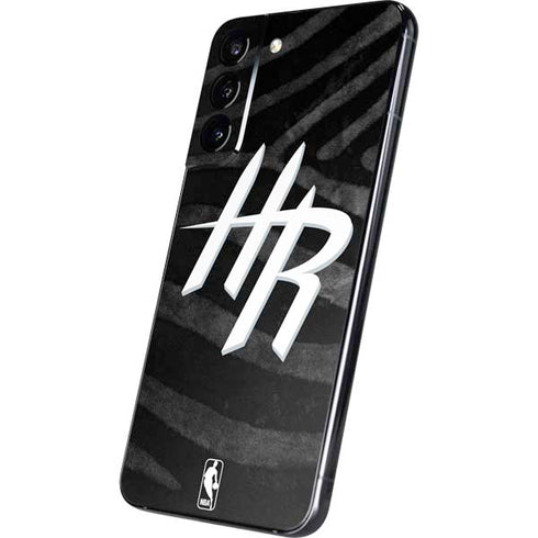 NBA Houston Rockets Black Animal Print Galaxy S22 Plus Skin