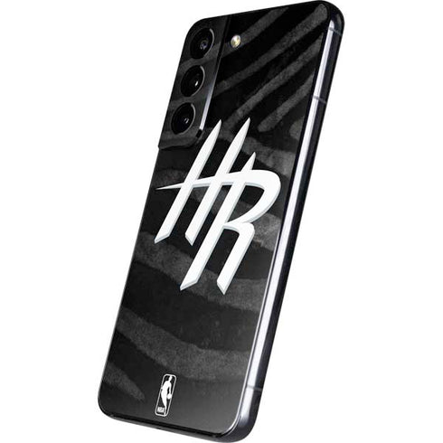 NBA Houston Rockets Black Animal Print Galaxy S22 Skin