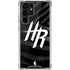 NBA Houston Rockets Black Animal Print Galaxy S22 Ultra Clear Case