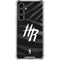 NBA Houston Rockets Black Animal Print Galaxy S23 FE Clear Case