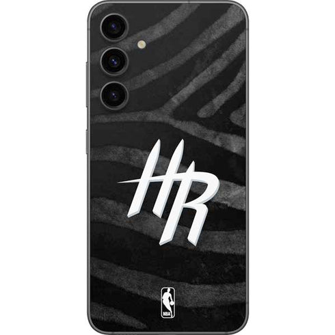 NBA Houston Rockets Black Animal Print Galaxy S23 FE Skin