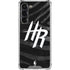 NBA Houston Rockets Black Animal Print Galaxy S23 Plus Clear Case