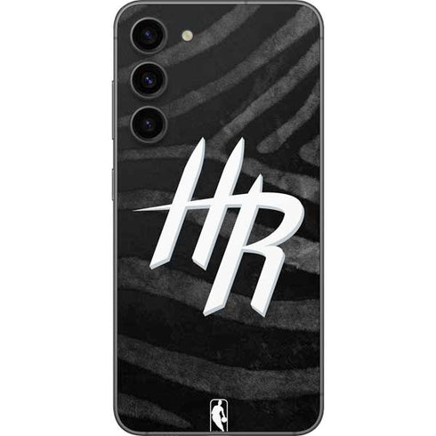 NBA Houston Rockets Black Animal Print Galaxy S23 Plus Skin