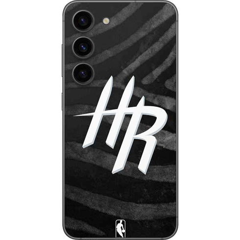 NBA Houston Rockets Black Animal Print Galaxy S23 Skin