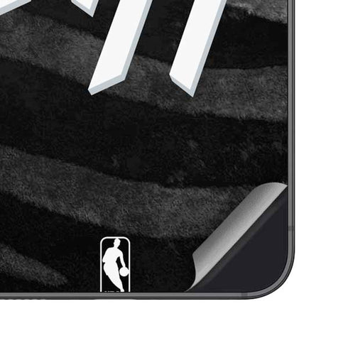 NBA Houston Rockets Black Animal Print Galaxy S23 Skin