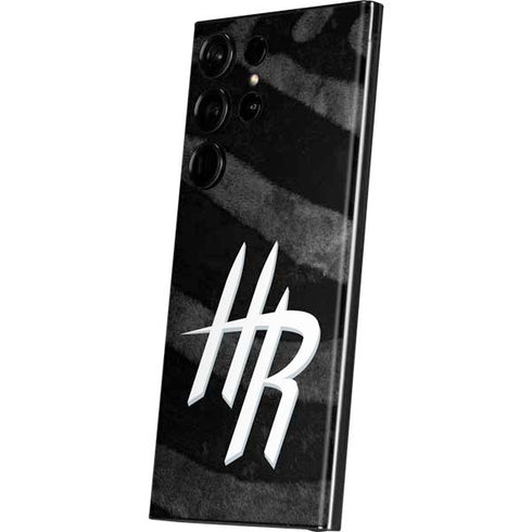 NBA Houston Rockets Black Animal Print Galaxy S23 Ultra Skin