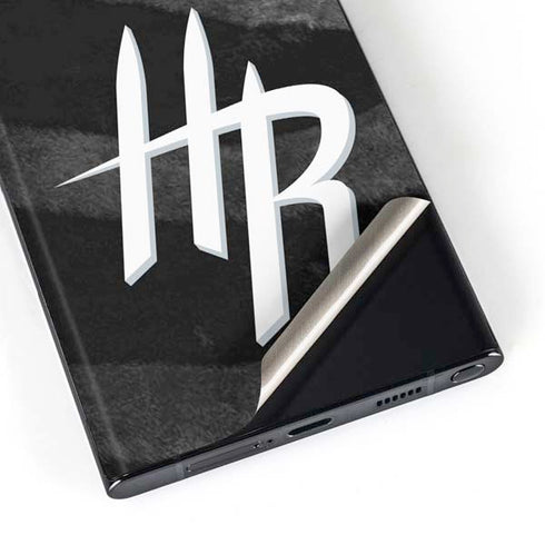 NBA Houston Rockets Black Animal Print Galaxy S23 Ultra Skin