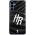 NBA Houston Rockets Black Animal Print Galaxy S24 Clear Case
