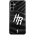 NBA Houston Rockets Black Animal Print Galaxy S24 Plus Clear Case