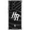 NBA Houston Rockets Black Animal Print Galaxy S24 Ultra Clear Case