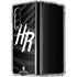 NBA Houston Rockets Black Animal Print Galaxy Z Fold4 5G Clear Case