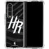 NBA Houston Rockets Black Animal Print Galaxy Z Fold4 5G Clear Case