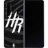 NBA Houston Rockets Black Animal Print Galaxy Z Fold4 5G Skin