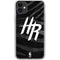 NBA Houston Rockets Black Animal Print iPhone 11 Clear Case