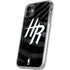 NBA Houston Rockets Black Animal Print iPhone 11 Clear Case
