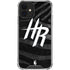 NBA Houston Rockets Black Animal Print iPhone 12 Clear Case