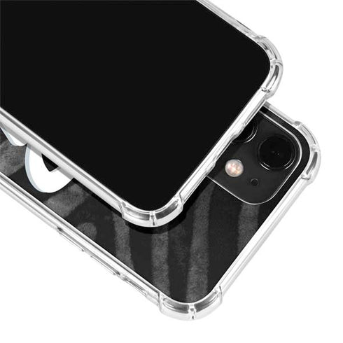 NBA Houston Rockets Black Animal Print iPhone 12 Mini Clear Case
