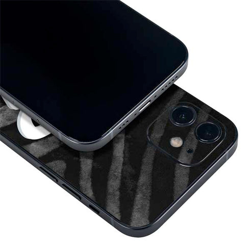 NBA Houston Rockets Black Animal Print iPhone 12 Mini Skin