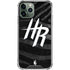 NBA Houston Rockets Black Animal Print iPhone 12 Pro Clear Case