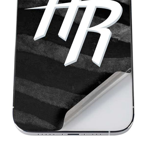 NBA Houston Rockets Black Animal Print iPhone 12 Pro Skin