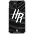 NBA Houston Rockets Black Animal Print iPhone 13 Clear Case