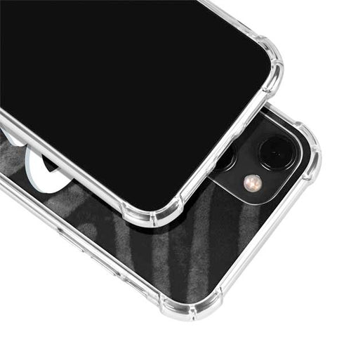 NBA Houston Rockets Black Animal Print iPhone 13 Clear Case